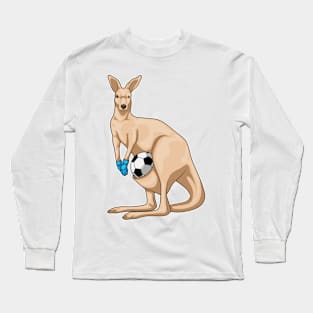 Kangaroo Goalkeeper Soccer Long Sleeve T-Shirt